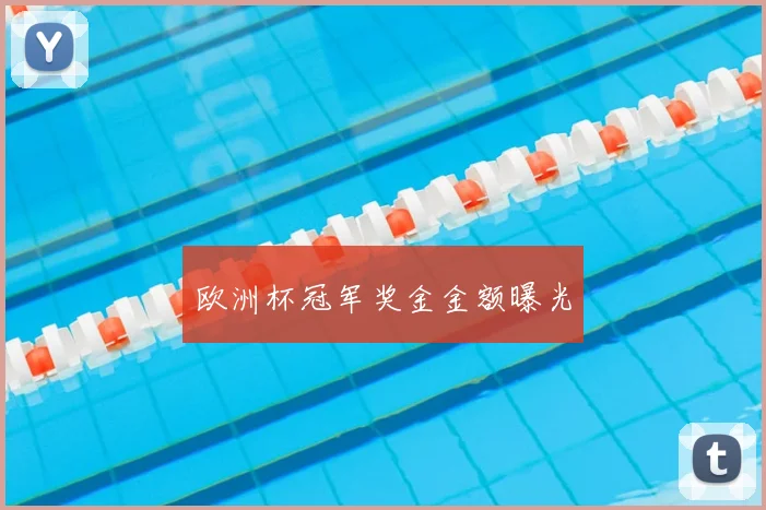 欧洲杯冠军奖金金额曝光